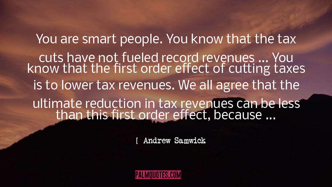 Tax Cuts quotes by Andrew Samwick