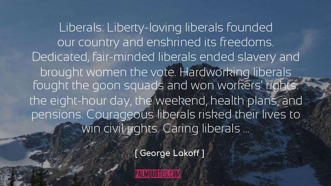 Tax Day quotes by George Lakoff