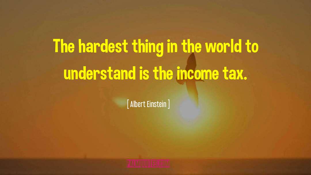 Tax Day quotes by Albert Einstein