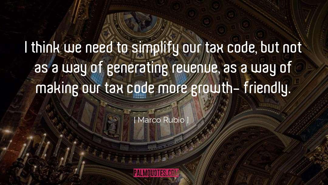 Tax Notices quotes by Marco Rubio