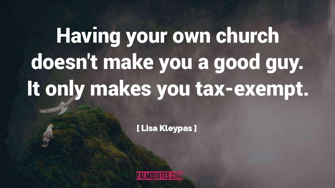 Tax quotes by Lisa Kleypas