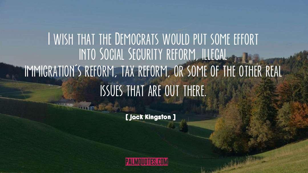 Tax Reform quotes by Jack Kingston
