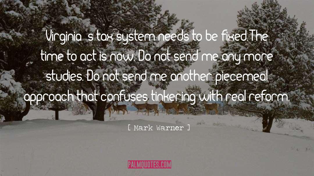 Tax Refunds quotes by Mark Warner