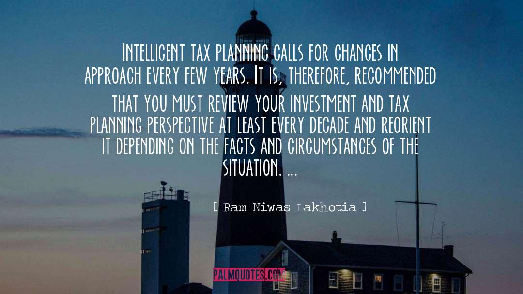 Tax Returns quotes by Ram Niwas Lakhotia