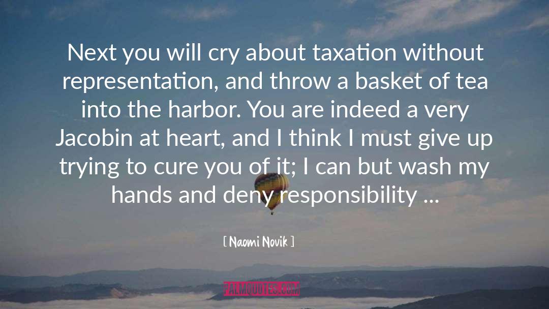Taxation Without Representation quotes by Naomi Novik