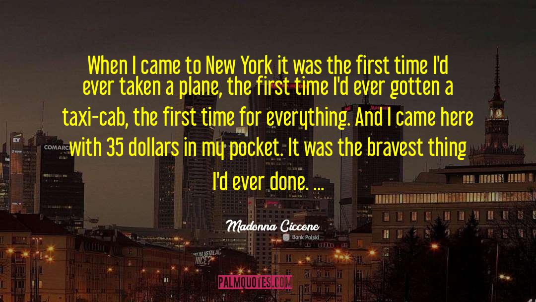 Taxi Cabs quotes by Madonna Ciccone