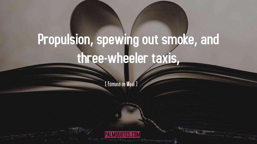 Taxis quotes by Edmund De Waal