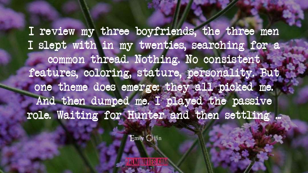 Taylor And Hunter quotes by Emily Giffin