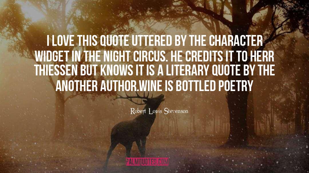 Te Night Circus quotes by Robert Louis Stevenson