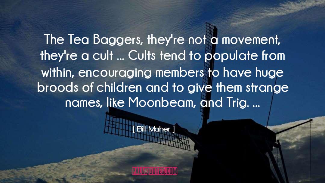 Tea Bag quotes by Bill Maher