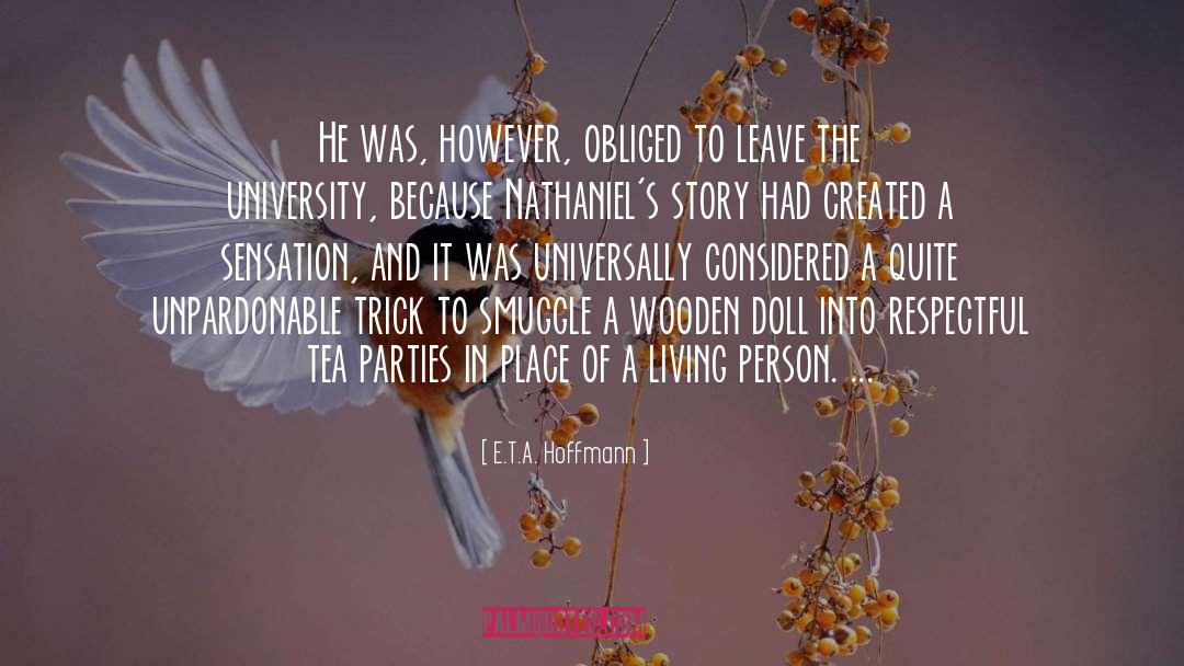 Tea Parties quotes by E.T.A. Hoffmann