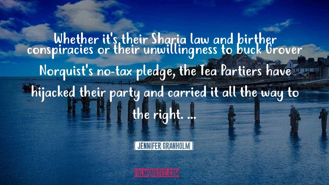 Tea Party Movement quotes by Jennifer Granholm