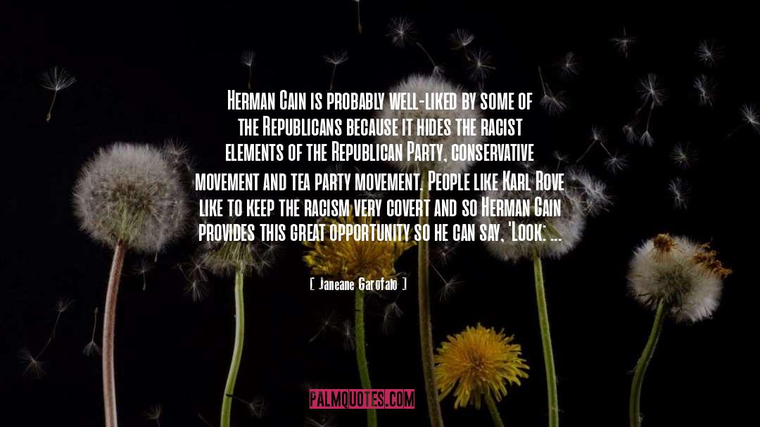 Tea Party Movement quotes by Janeane Garofalo