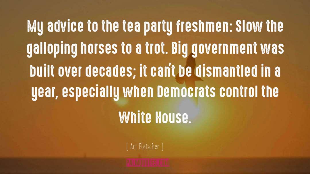 Tea Party quotes by Ari Fleischer
