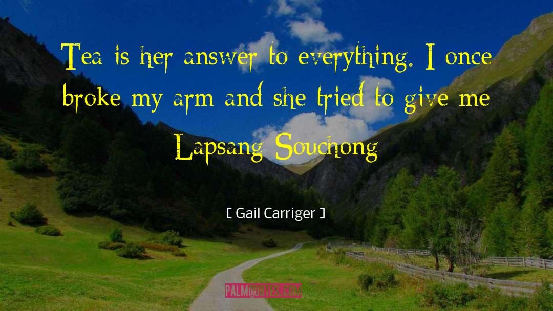 Tea Similies quotes by Gail Carriger