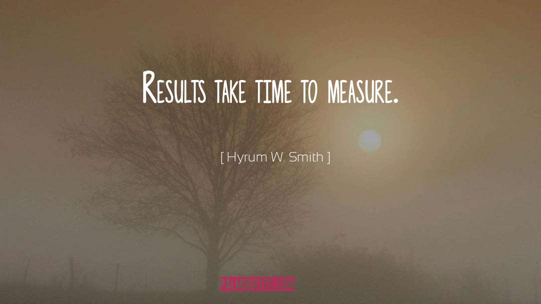 Tea Time quotes by Hyrum W. Smith