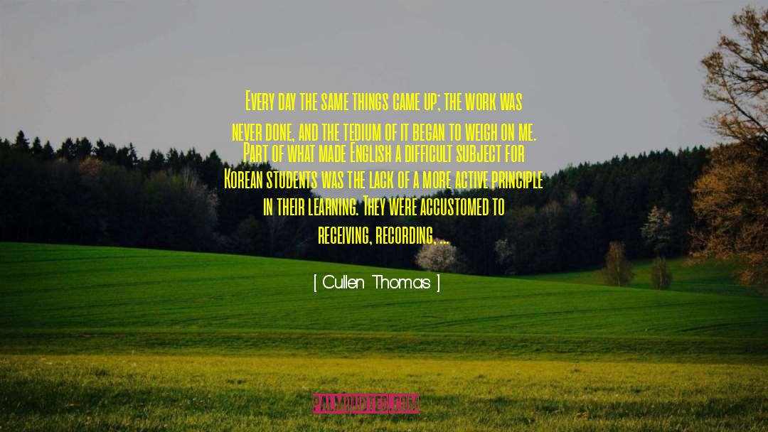 Teacher Student Love quotes by Cullen Thomas