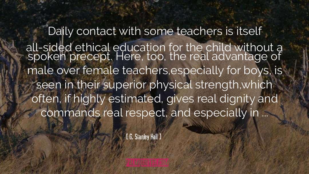 Teachers And Learners quotes by G. Stanley Hall