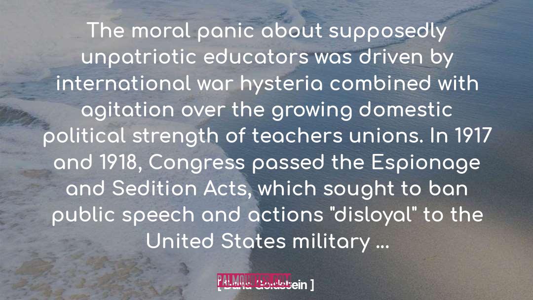 Teachers Unions quotes by Dana Goldstein