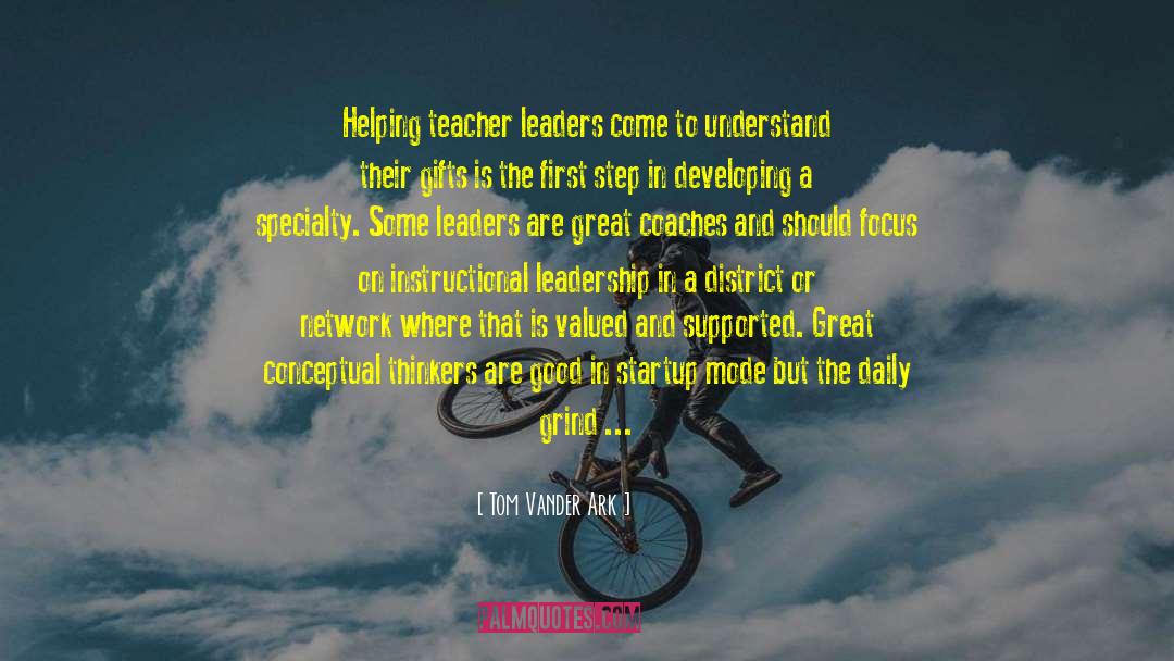 Teaching And Learning quotes by Tom Vander Ark