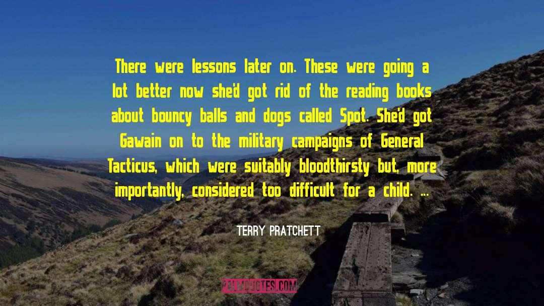 Teaching Children quotes by Terry Pratchett