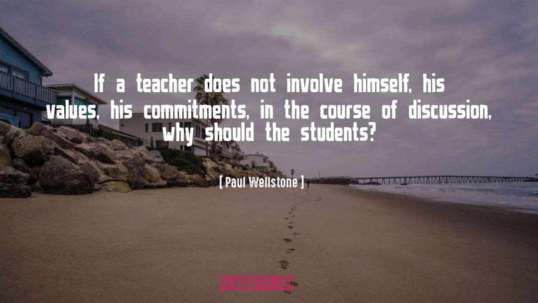 Teaching Hebrew quotes by Paul Wellstone