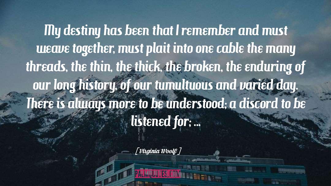 Teaching History quotes by Virginia Woolf