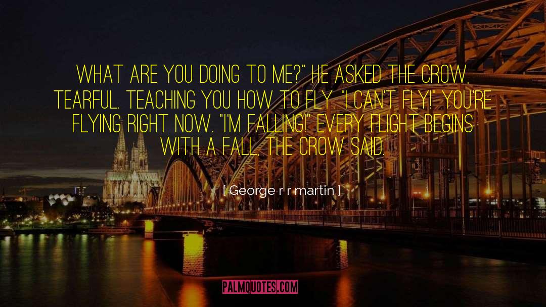 Teaching Learning quotes by George R R Martin