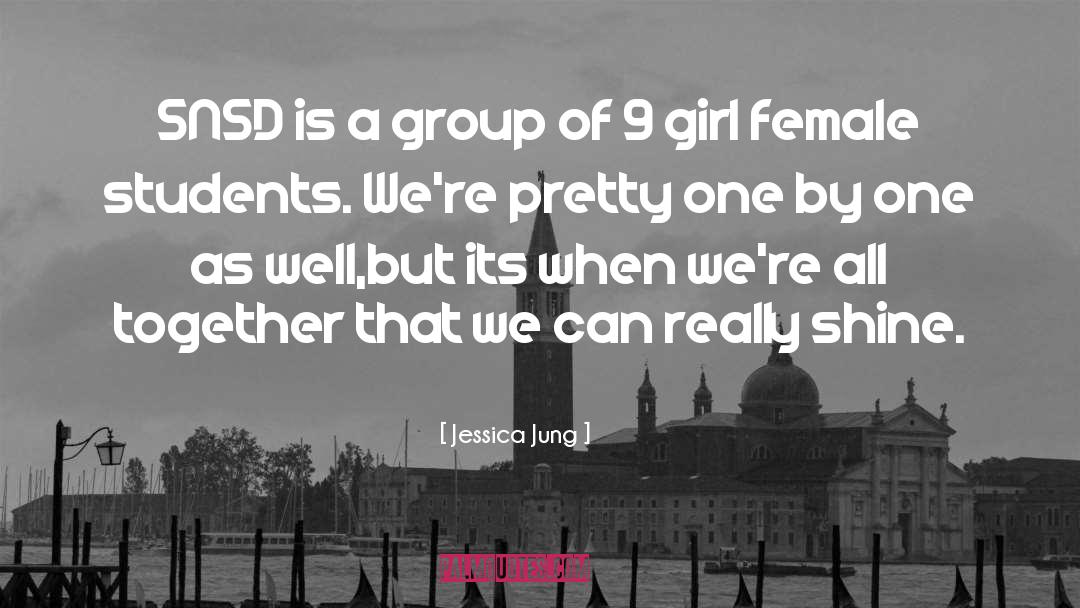 Teaching Students quotes by Jessica Jung