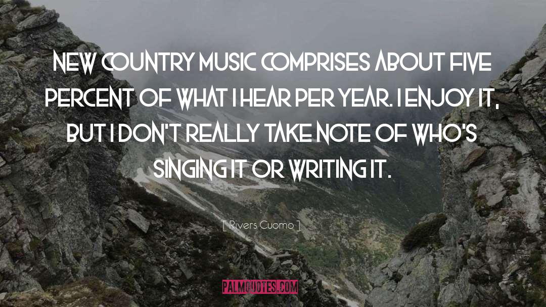 Teaching Writing quotes by Rivers Cuomo