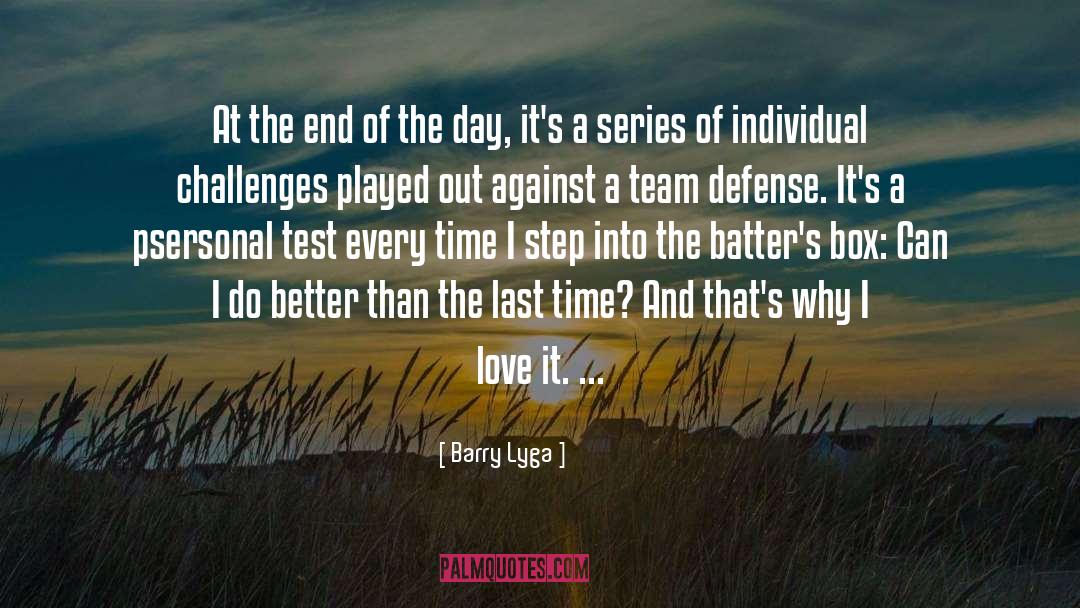 Team Accomplishment quotes by Barry Lyga
