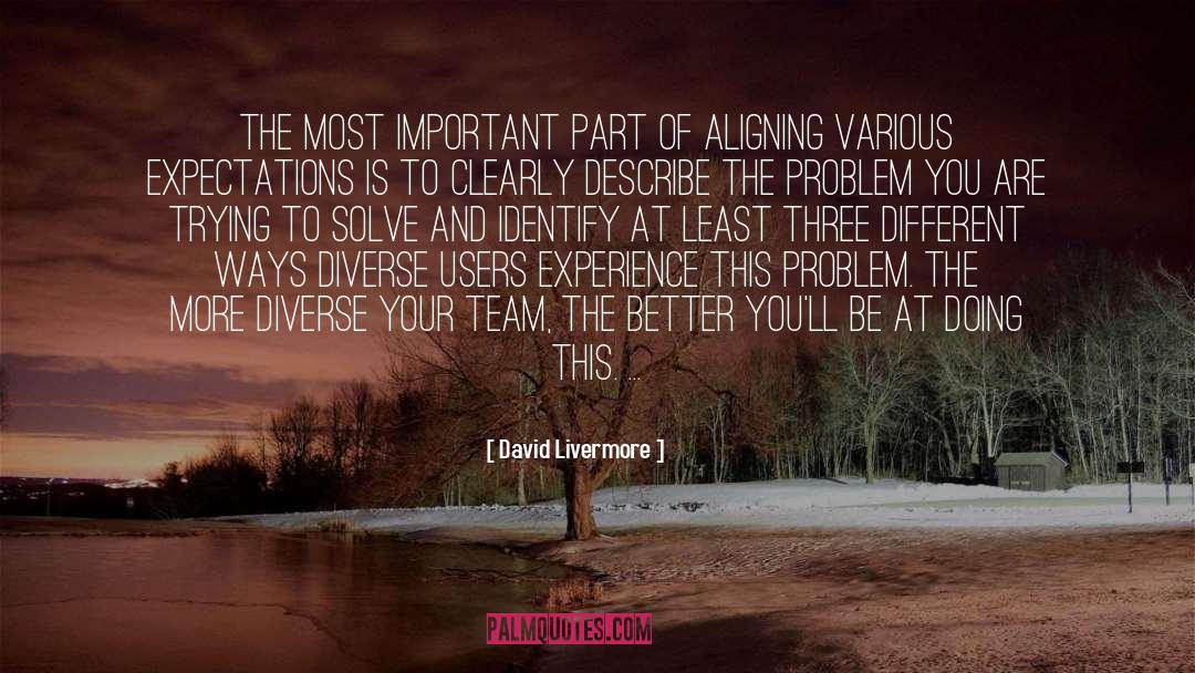 Team Assemble quotes by David Livermore
