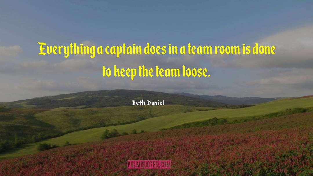 Team Award quotes by Beth Daniel