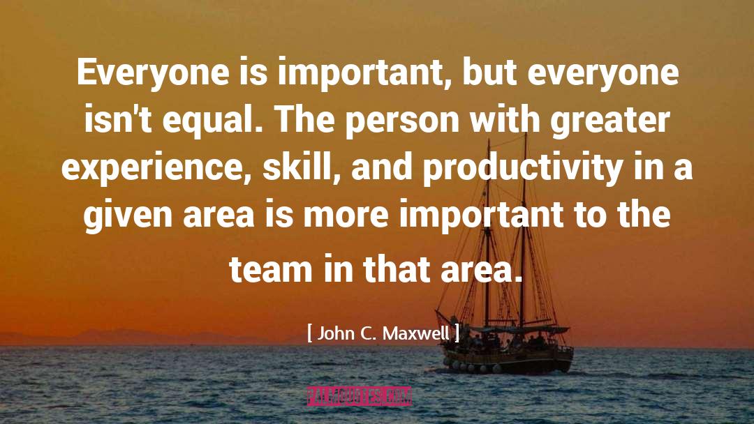 Team Building quotes by John C. Maxwell