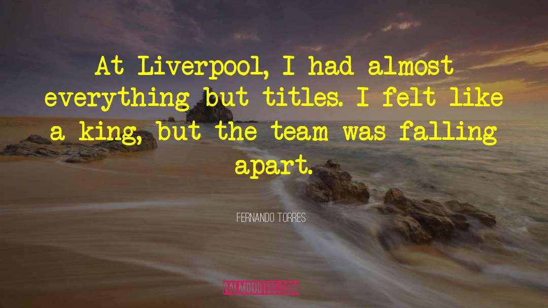 Team Cal quotes by Fernando Torres