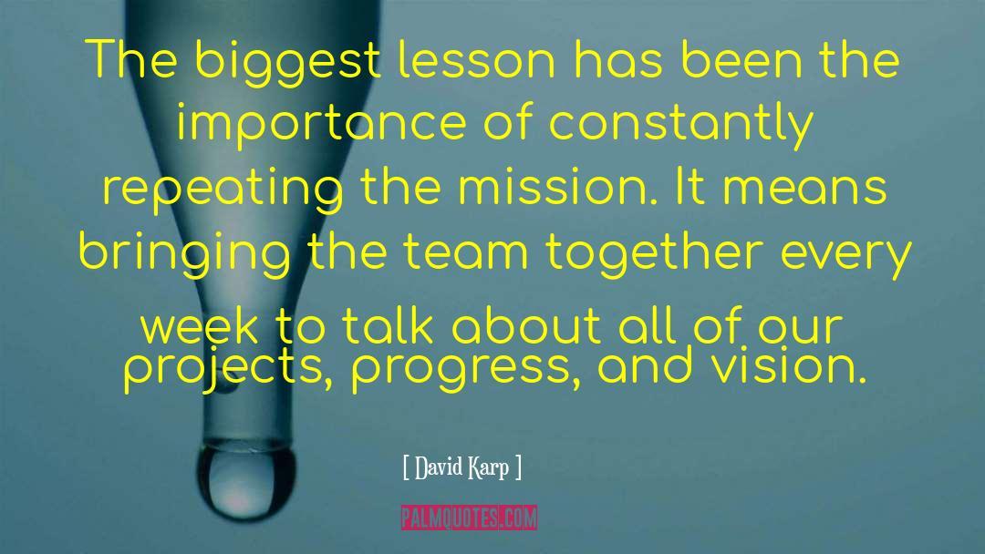 Team Collaboration quotes by David Karp