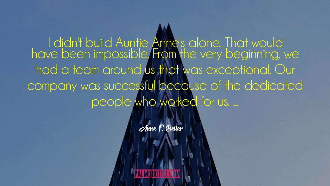 Team Fear quotes by Anne F. Beiler