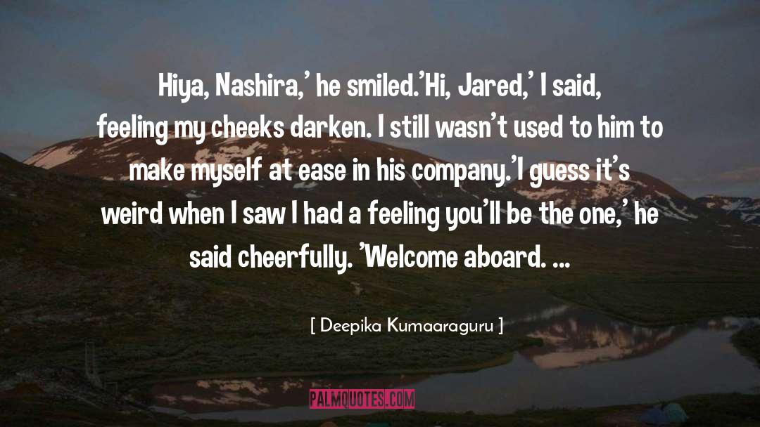 Team Jared quotes by Deepika Kumaaraguru