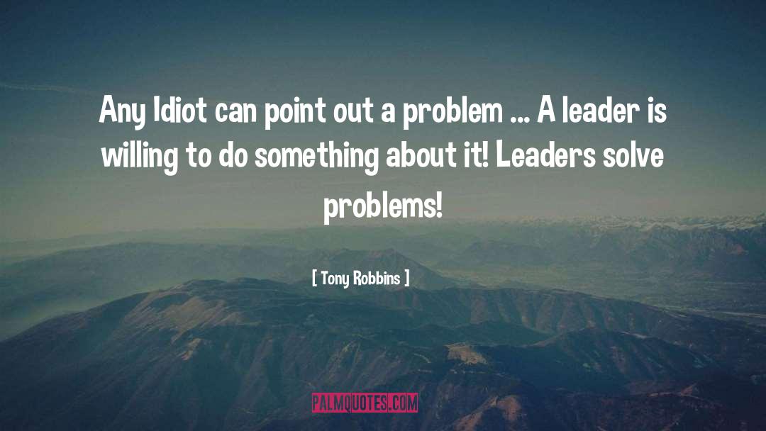 Team Leader quotes by Tony Robbins
