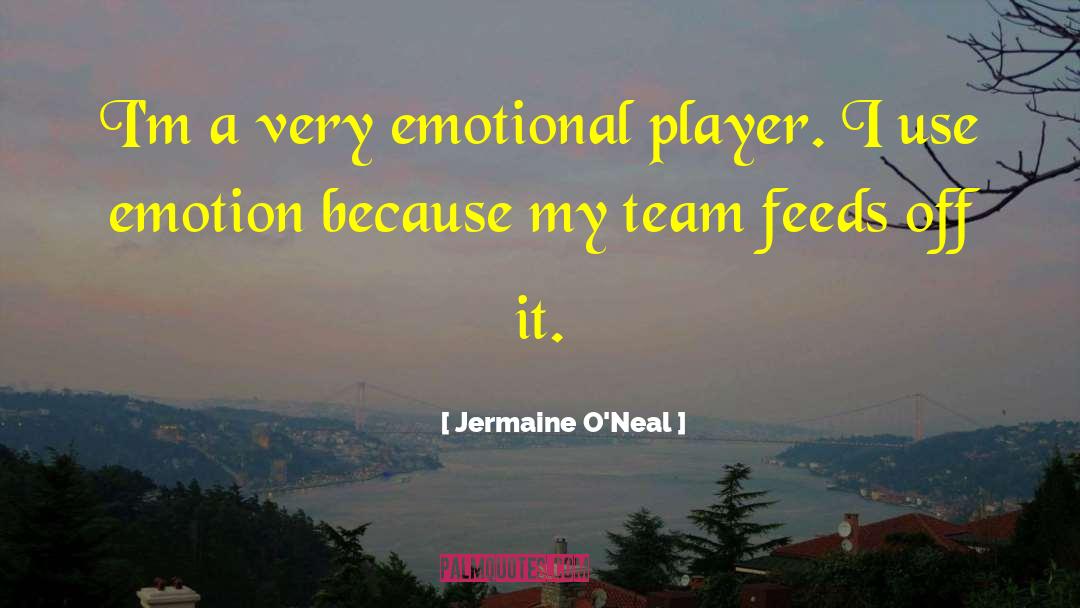 Team Luca quotes by Jermaine O'Neal