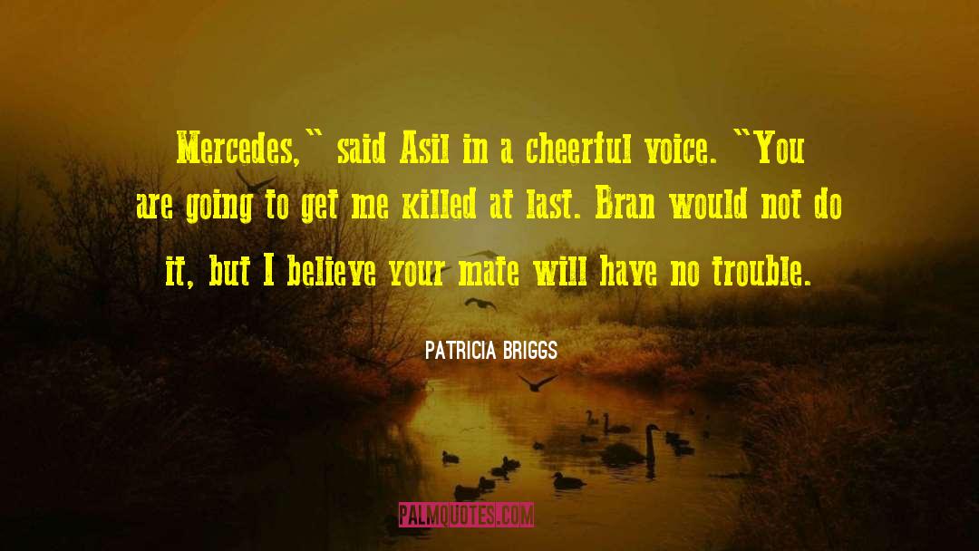 Team Mate quotes by Patricia Briggs