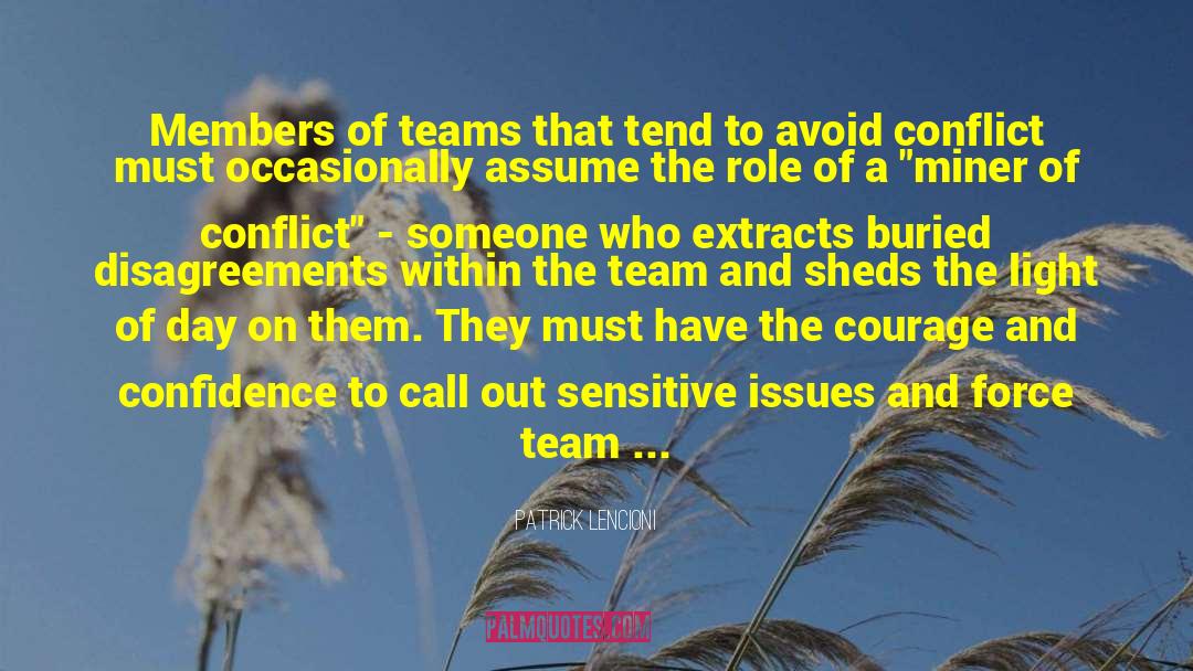 Team Members quotes by Patrick Lencioni