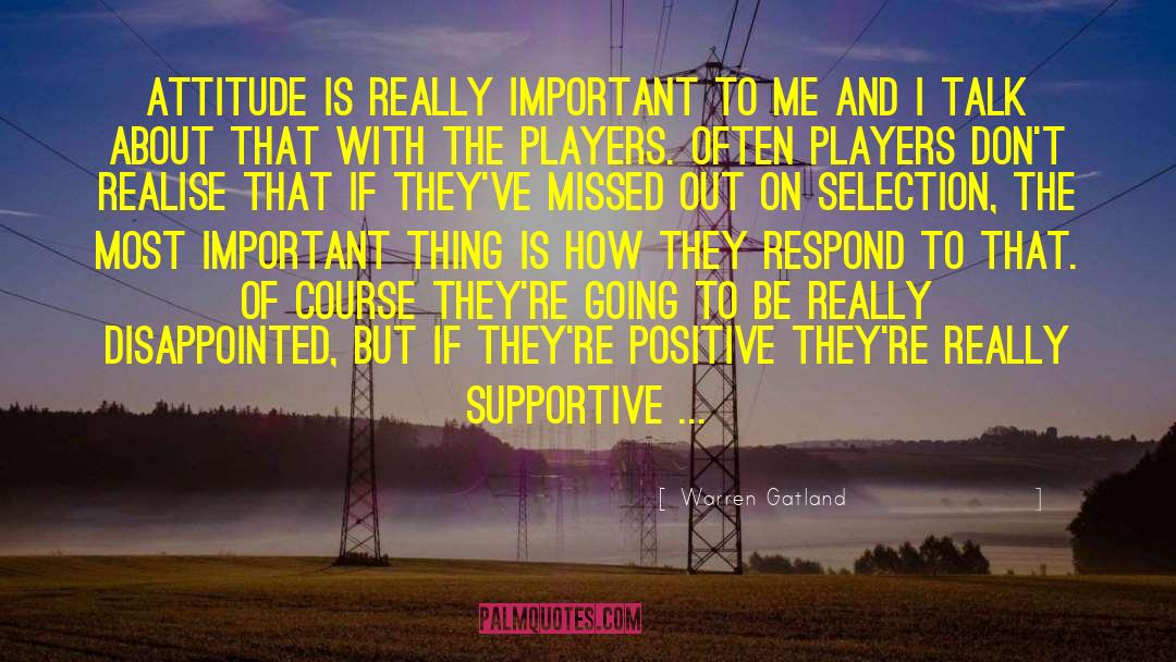 Team Player quotes by Warren Gatland