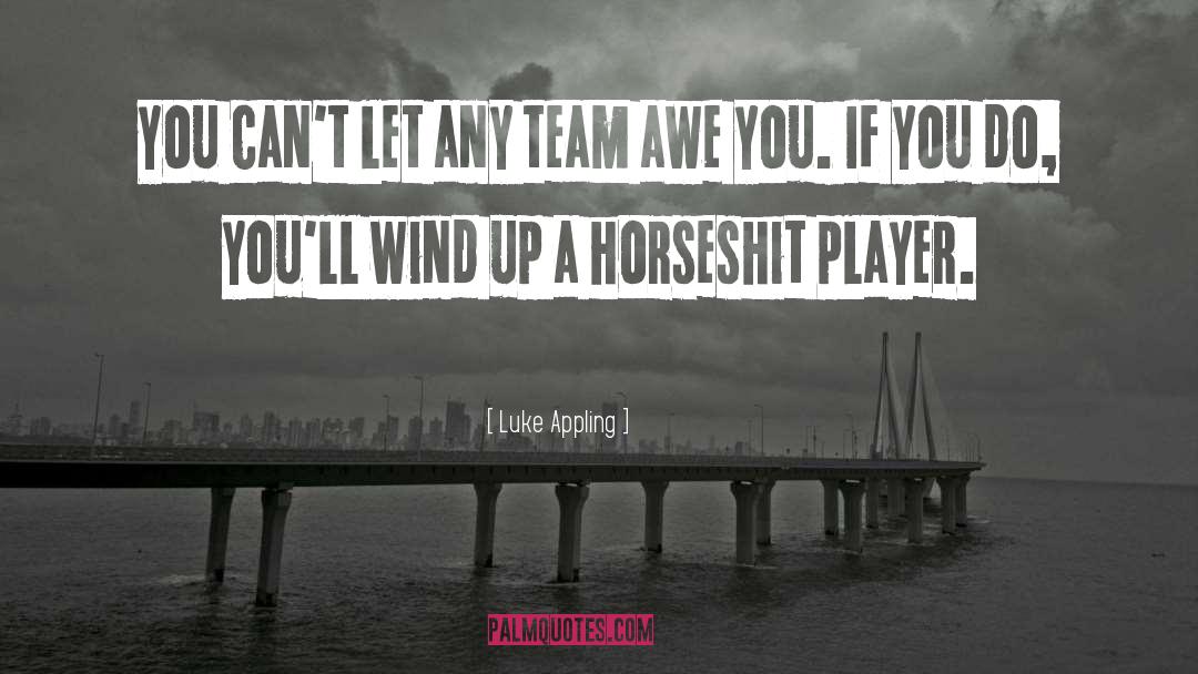 Team Player quotes by Luke Appling