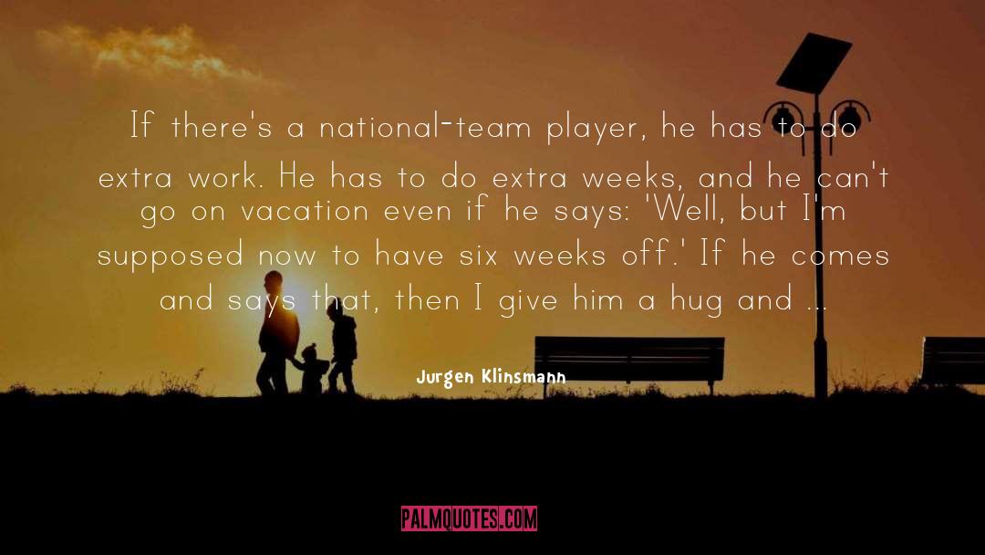 Team Player quotes by Jurgen Klinsmann