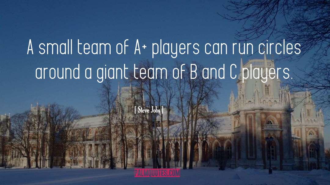 Team Player quotes by Steve Jobs
