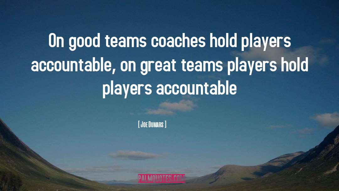 Team Player quotes by Joe Dumars