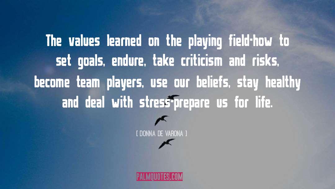 Team Players quotes by Donna De Varona