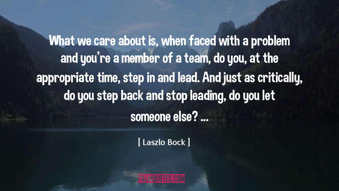 Team quotes by Laszlo Bock