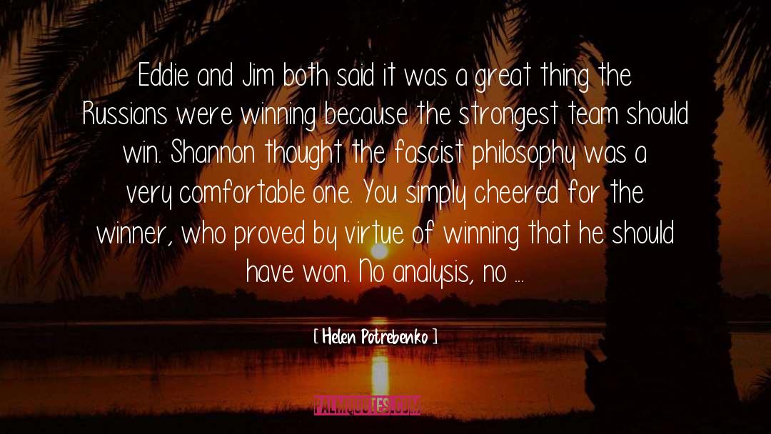 Team Salvatore quotes by Helen Potrebenko